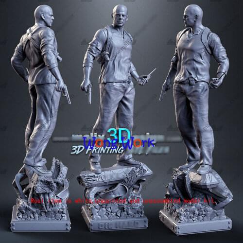Wong Work Unpainted 1/8 Scale 29cmH 1/6 39cmH 3D Printing Unassembled Garage Kits GK Model Kit Figure Statue TTG-210520-12