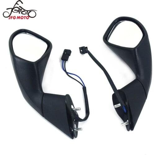 2Pcs/Pair Motorcycle Mirror Rearview Mirrors Back Side Mirror For APRILIA RSV MILLE Mille R 1000 2004 2005 2006 2007 2008 2009