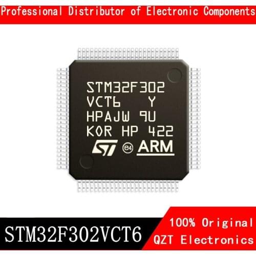 5pcs/lot new original STM32F302VCT6 STM32F302 LQFP-100 microcontroller MCU In Stock