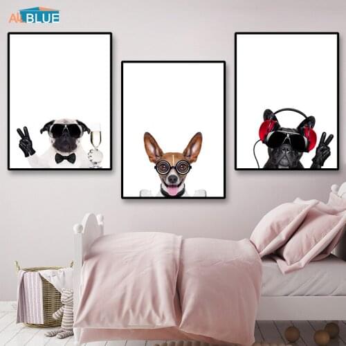 Abstract Canvas Art Animal Posters And Prints Nursery Nordic Wall Art Canvas Painting For Kids Bedroom Room Cuadros Decoracion