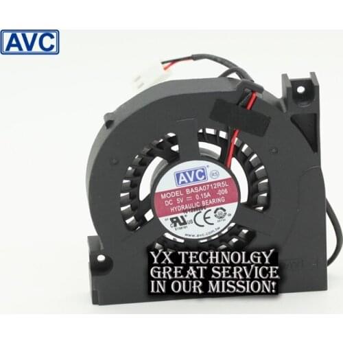 AVC Original Box New BASA0712R5L 5V 0.15A two lines notebook cooling fan