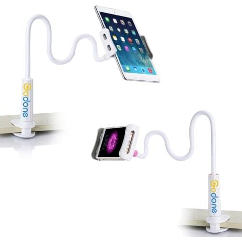 2020 Lazy Long Arm Phone Holder Flexible Long Arm Gooseneck Tablet Holder for IPHONE 12 and new IPAD, PERFECT CHRISTMAS GIFT