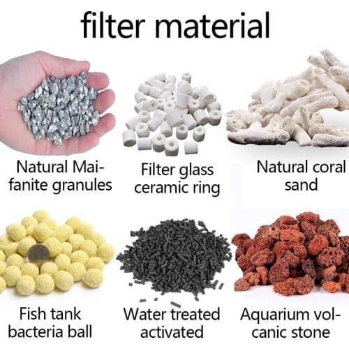 Aquarium Filter Media Activated Carbon Ceramic Rings Bio Ball Clean Water 1 Pcs