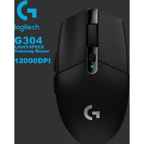 Logitech G304/ G102 Gaming Mouse with HERO Sensor 12000DPI 6 PROGRAMMABLE BUTTONS 10X EFFICIENCY for MMO MOBA Gaming Mouse