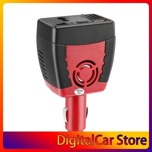 Cigarette Lighter Power Supply 150W 12V DC to 220V AC Car Power Inverter Adapter With USB Charger Port