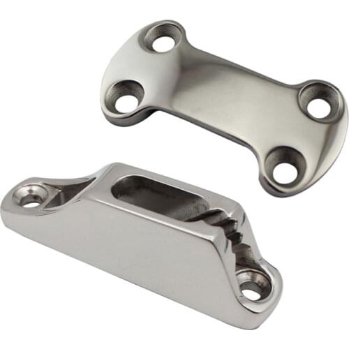 Stainless steel bracket rope tightening device rope clamp yacht sailboat part