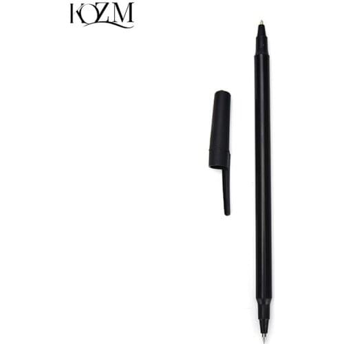 Magic Trick Ballpoint Pen Black Magician Toy Thru Bill Penetration Dollar Bill Ball Point Pen Tricks Office School Supplies 1Pc