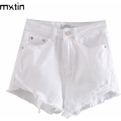 Женские джинсовые шорты Mxtin China At AliExpress