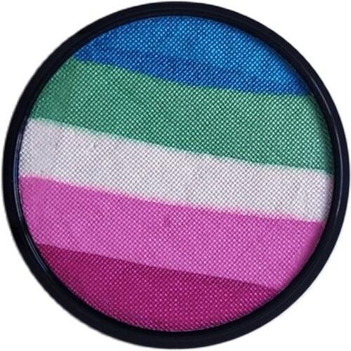 20g Eyeliner Neon Bright Colors Rainbow Cake Split Face Painting Washable Party Supplies