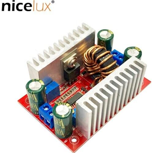 DC400W 15A Step-up Boost Converter Constant Current Power Supply LED Driver Laptop battery Charger Step Up Module 8.5-50V/10-60V