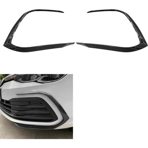 NEW-Car Front Bumper Fog Light Lower Grille Frame Spoiler Splitter for Golf 8 MK8 2020 2021