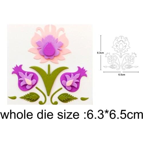 Christmas Flower Metal Cutting Dies For DIY Scrapbooking dies Paper Cards Decorations Embossing Die Cuts Stencils dies Templates