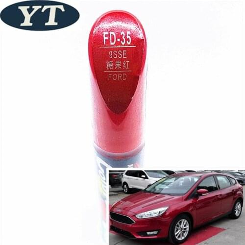 Car scratch repair pen, auto paint pen RED color for Ford ecosport,kuga, focus,s-max,fiesta ,car painting pen