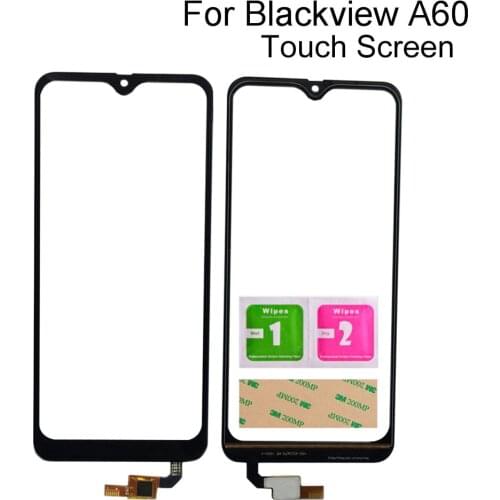 Touch Screen For Blackview A60 Touch Screen Front Glass Digitizer Panel TouchScreen Sensor Perfect Parts Tools 3M Glue