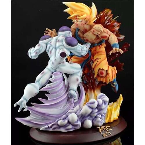 Recast Resin Mold GK Statue Friezaa Boxing Gokong Figure Pugilism