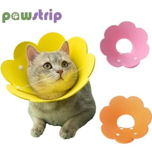 Pet Protective Collars for Dogs Cat Sterilization Treatment Protection Collar Anti Bite Healing Wound Pet Collar Cat Accessories