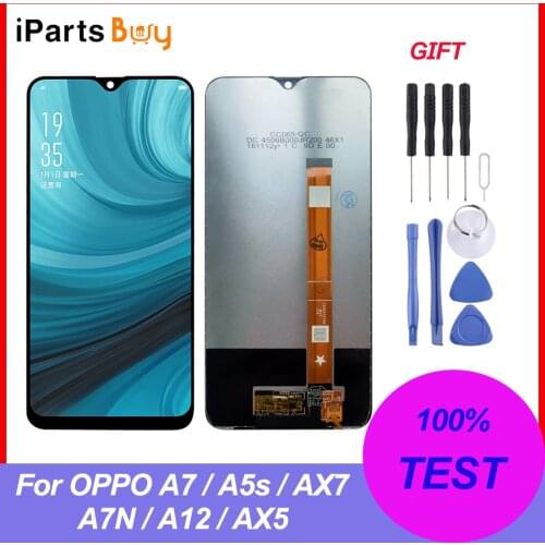 IPartsBuy LCD Screen And Digitizer Full Assembly For OPPO A7 / A5s / AX7 / A7N / A12 / AX5