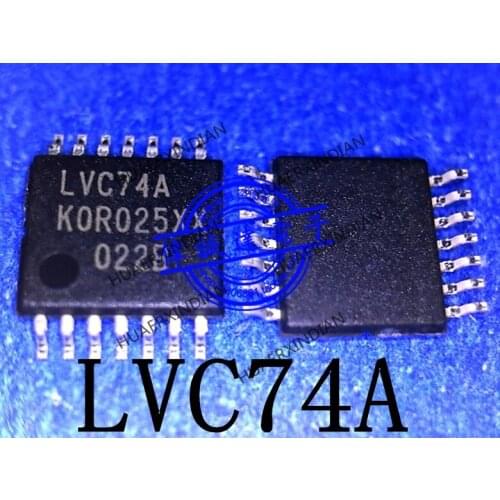 1Pieces New Original 74LVC74APW Type LVC74A TSSOP14 In Stock Real Picture