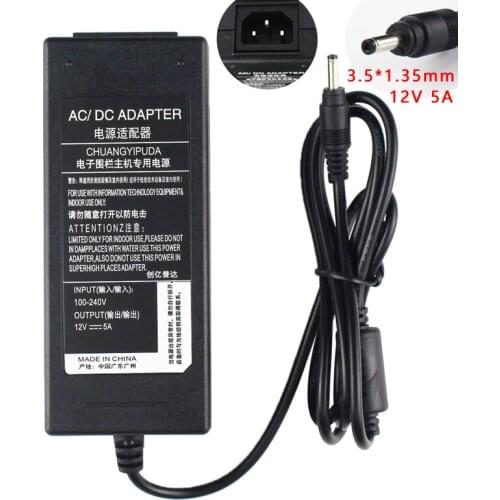 12V 5A 3.5*1.35mm AC Adapter For Intermec CK3 CK3X CK3R Barcode Scanner Single Dock & Quad Charging Base Power Supply