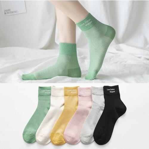 2020 New Arrival Striped Socks Women Cute Bamboo Fiber Funny Socks High Quality Women Fashion