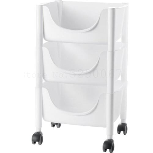 256 Kitchen Receives Baskets Italian Imported Guzzini Movable Removable Rack Three-storey Receiving Baskets And Finishes Bask