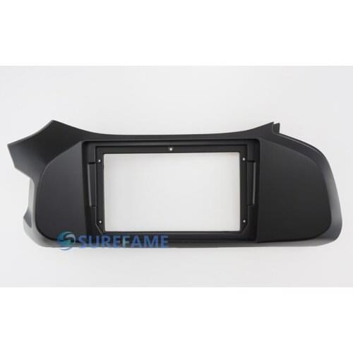 9 inch Car Fascia Radio Panel for CHEVROLET ONIX 2012-2019 (Left Wheel) Dash Kit Install Facia Console Bezel Plate Adapter Trim