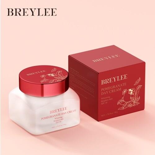 BREYLEE Face cream Pomegranate Whitening Day Cream Repair whitening day cream moisturizing firming skin care anti-wrinkle