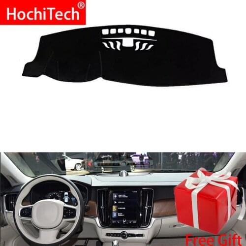 For volvo S90 T4 T5 T8 2013 2014-2019 Right and Left Hand Drive Car Dashboard Covers Mat Shade Cushion Pad Carpets Accessories