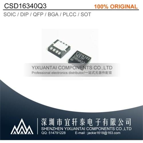 5pcs/lot 10pcs/lot 50pcs/lot 100pcs/lot Free shipping 100% original CSD16340Q3 CSD16340 SON8
