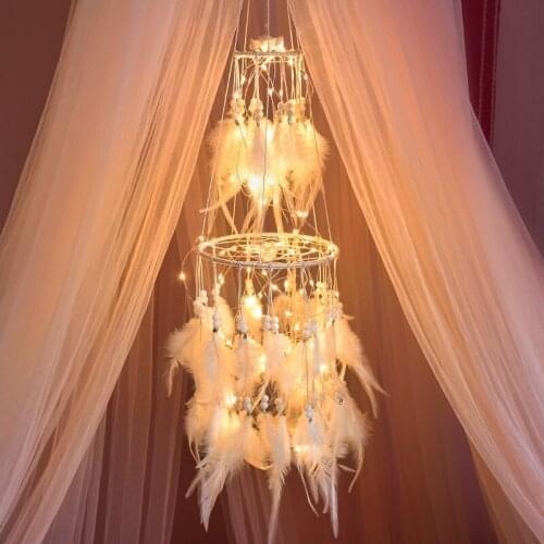 Dreamcatcher Hanging Wind Chimes Mori Style Dream Catcher Catcher Net Girls Heart Supplement Ancient Dream Bell