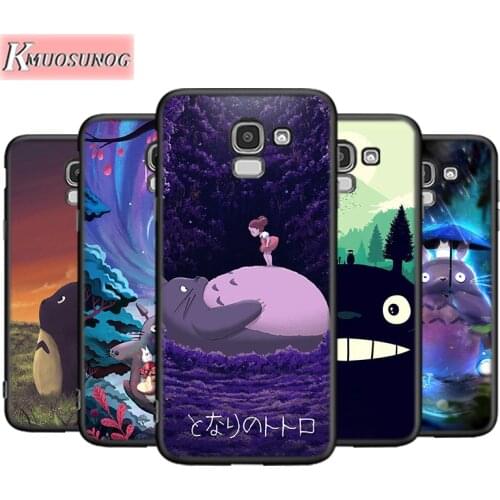 My Neighbor Totoro For Samsung Galaxy J8 J7 J6 J5 J4 J3 J2 Core Duo Prime Plus Star 2016 2017 2018 Soft Phone Case