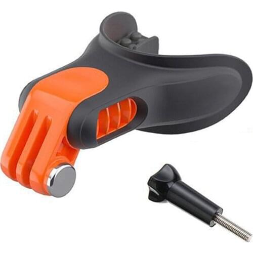 Portable Bite Snowboard Floaty Camera Accessories Mouth Mount Set Surf Braces Connector Mouthpiece Skating For Gopro Hero 7 6 5