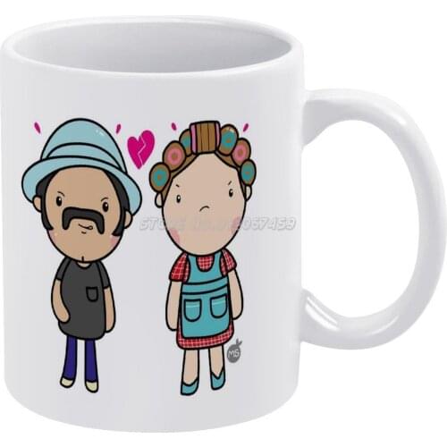 Ramon And Coffee Mugs Pattern Coffee Mug 330ml Milk Water Cup Creative Fathers Day Gifts Mr Ramon Florinda Neighborhood Kid