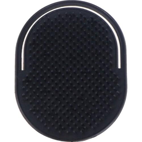 1 PCS Shampoo Comb Pocket Men Beard Mustache Palm Scalp Massage Black Hair Care Travel Portable Hair Comb Brush Styling Tools