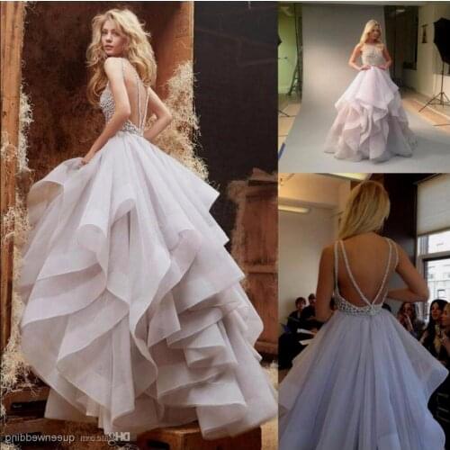 Thermal imager alibaba china vintage 2018 sexy bakless vestido de noiva ball gown beading Mother of the Bride Dresses