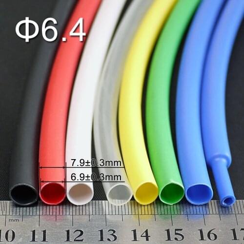 Brand New 6.4mm 1/4"Adhesive Lined 3:1 Heat Shrink Tubing Waterproof Insulation Sleeving