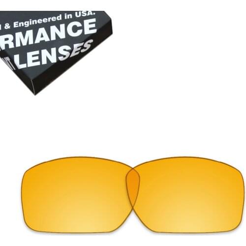 ToughAsNails Replacement Lenses for Oakley Big Taco Sunglasses Clear Yellow Color (Lens Only)
