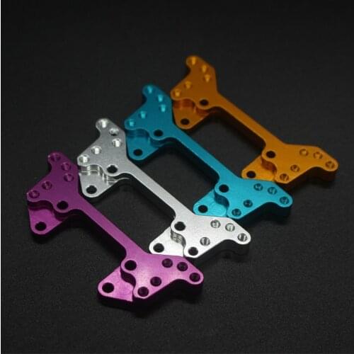 102022 HSP (02158) Upgrade Spare Parts For 1/10 R/C Model Car Purple Aluminum Front Shock Tower 102022