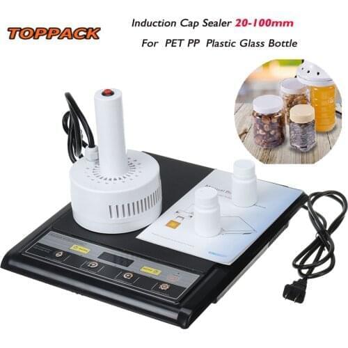 220V Hand-held Electromagnetic Aluminum Foil Induction Sealer Bottle, Portable induction foil cap heat sealing machine 20-100mm