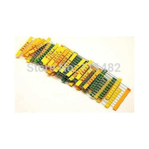 24valuesX10pcs=240pcs 1/2W Inductor Pack 10UH-1MH 0410 Inductors Kit