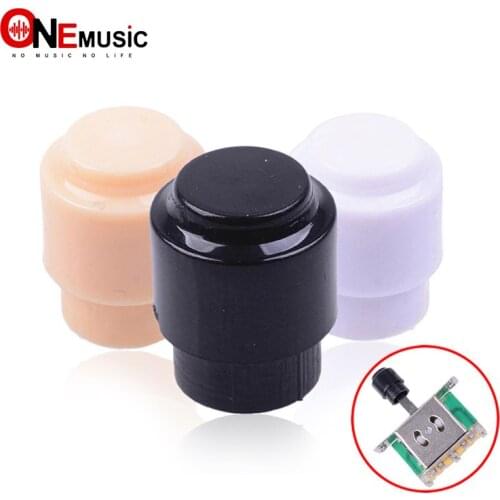 6pcs Muilty Color 3way 5way Plastic Guitar Big Toggle Switch Hat for Electirc Guitar