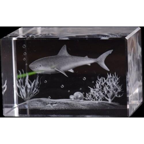 Shark specimen diver gift marine life fish aquarium souvenir to send friends gifts home decoration ornaments