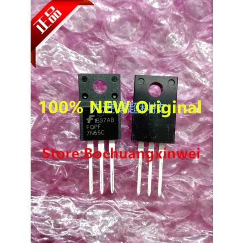 Free Shipping NEW Original FQPF7N65C FQPF7N65 FQPF 7N65C 7N65 MOSFET N-CH 650V 7A TO-220F