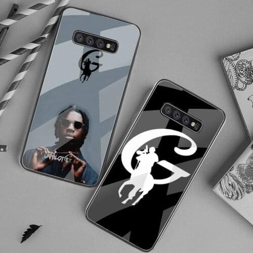 Cartoon rappper Polo G Phone Case Tempered Glass For Samsung S20 Plus S7 S8 S9 S10 Plus Note 8 9 10 Plus