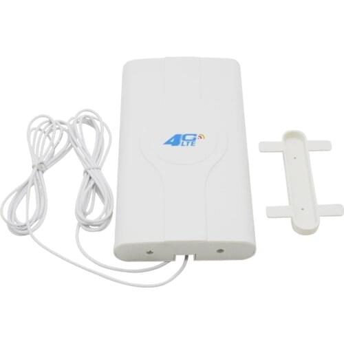 700~2600mhz 88dbi 3g 4g Lte Antenna Mobile Antenna 2* SMA/2* CRC9/2* TS9 Male Connector Booster Mimo Panel Antenna+2 Meters
