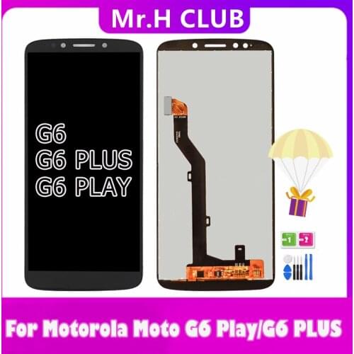 NEW LCD For Motorola Moto G6 Play XT1922 G6 Plus XT1926 Touch Screen LCD Display Digitizer Assembly Replacement For Moto G6