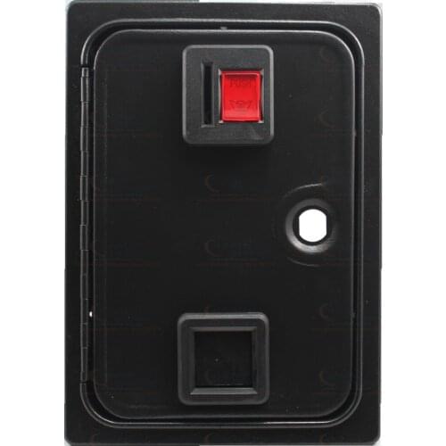 American style coin selector door with coin mech holder microswitch for arcade cabinet casino machine Coin operator game machine