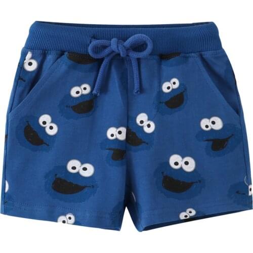 Funnygame New Arrival Baby Shorts Cartoon Print Cute Summer Boys Short Pants Girls Trousers Children Clothing Shorts Kids