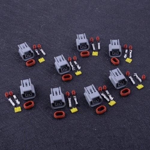 CITALL 8 Set Female Ignition Coil Connector Replacement Fit For Ford 4.6L 5.4L Modular 6.8L V10 Triton Motors 1991-2010 2011