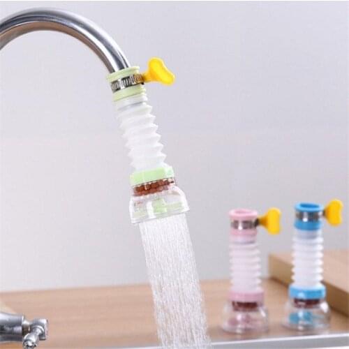 Kitchen Faucet Showers Extender 360 Degree Adjustable Water Nozzle Filter Bathroom Faucet Filter Head Home Kitchen Accessories